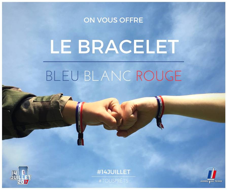 Bracelets Bleu-Blanc-Rouge Gratuits Offerts par l'Armée de Terre.jpg
