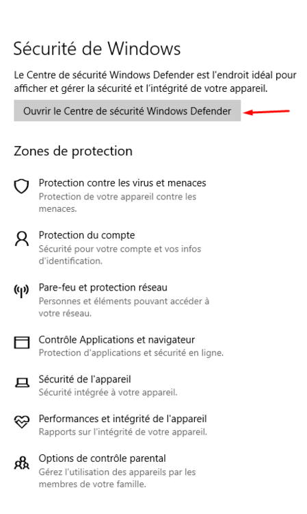 ouvrir le centre de sécurité windows defender.png