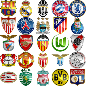 Les logos des clubs de football (Volume I)