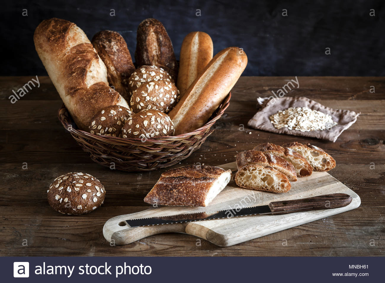 Les variétès de pain 🍞 français.