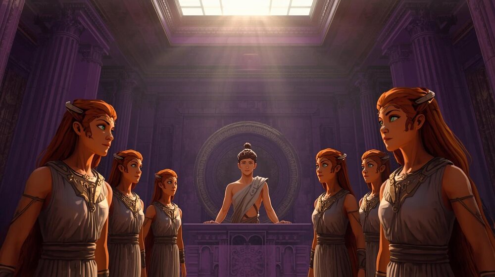 images de l'ntérieur d'un ancien tribunal cubique de couleur violette le juge, le procureur, l'avocat et les auditeurs  sont des hommes et des femmes dont la couleur de leur peau est d'une belle couleu (1).jpg